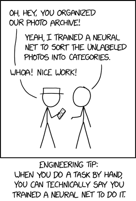 xkcd | Trained a Neural Net
