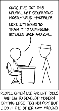 XKCD - Modern Tools